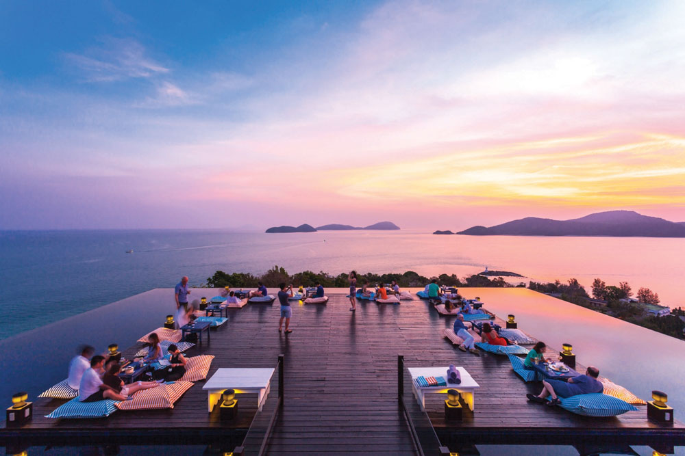 The view and the food offered at Sri Panwa are top class.